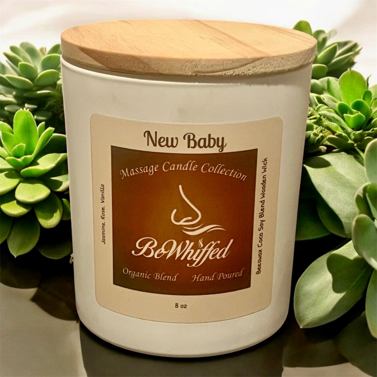New Baby Massage Candle
