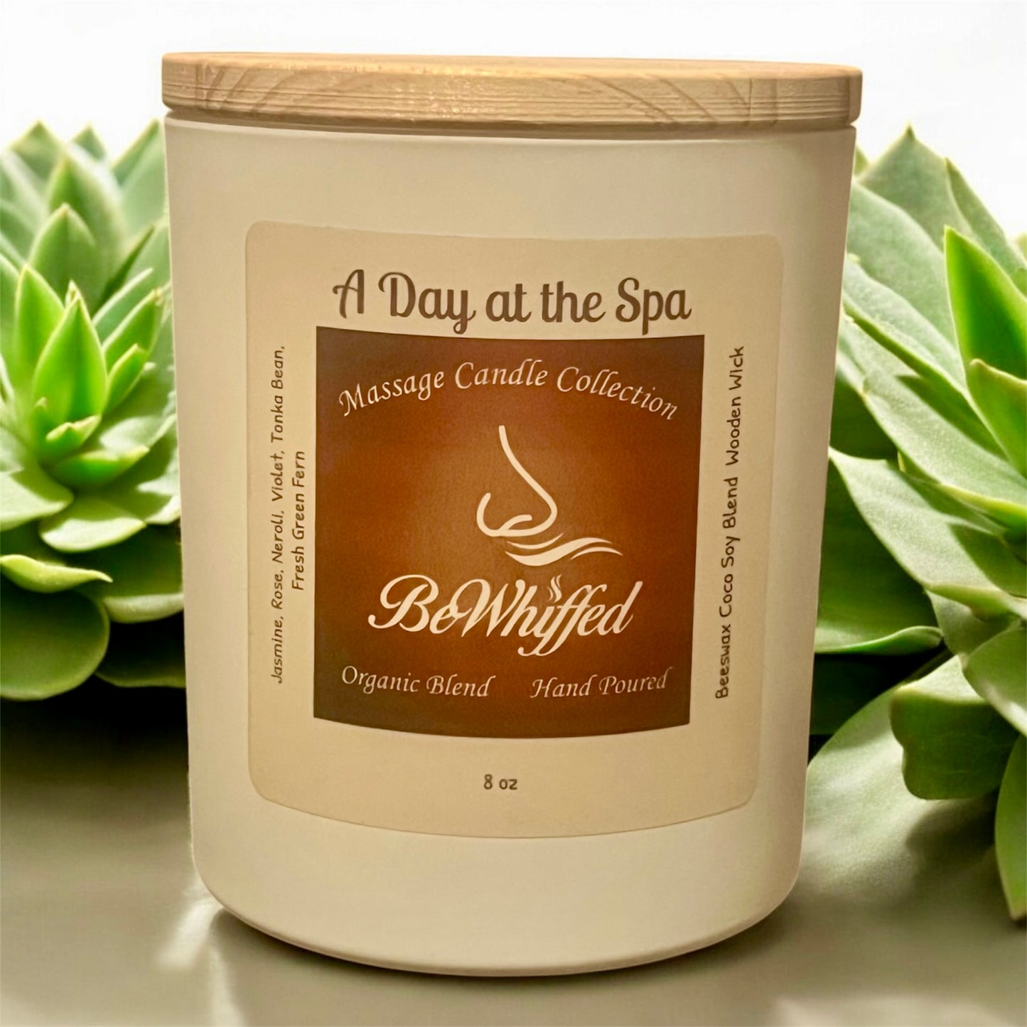 A Day at the Spa Massage Candle