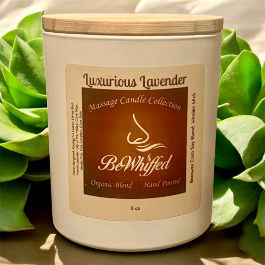 Luxurious Lavender Massage Candle